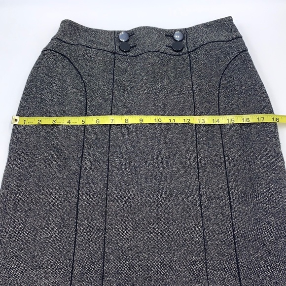 Ann Taylor Tweed Wool / Silk Blend Pencil Skirt Size 4P - Picture 11 of 14